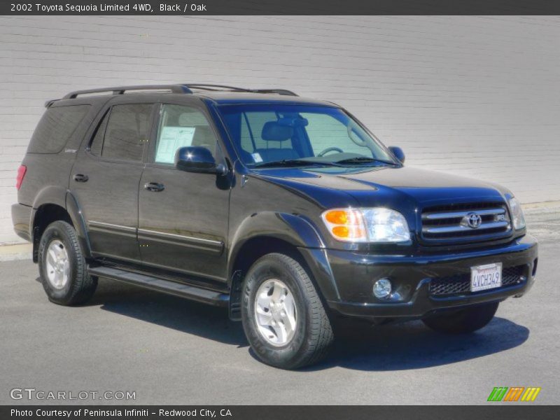Black / Oak 2002 Toyota Sequoia Limited 4WD