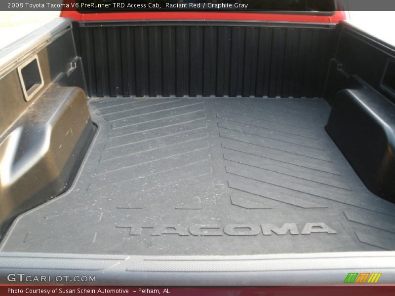 Radiant Red / Graphite Gray 2008 Toyota Tacoma V6 PreRunner TRD Access Cab