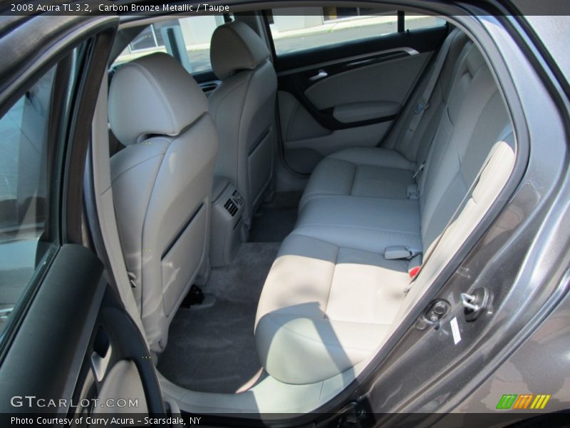 Carbon Bronze Metallic / Taupe 2008 Acura TL 3.2