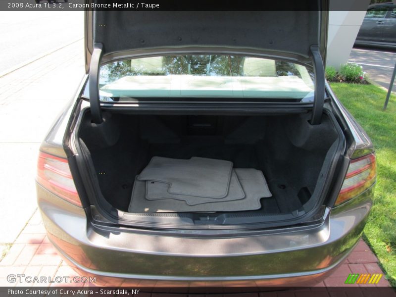 Carbon Bronze Metallic / Taupe 2008 Acura TL 3.2