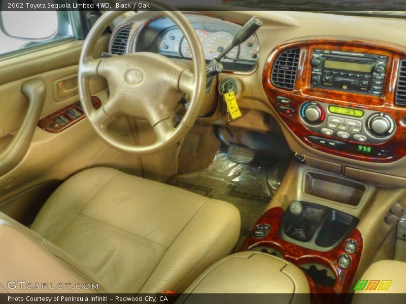 Black / Oak 2002 Toyota Sequoia Limited 4WD