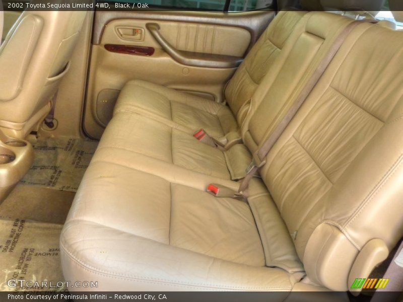 Black / Oak 2002 Toyota Sequoia Limited 4WD