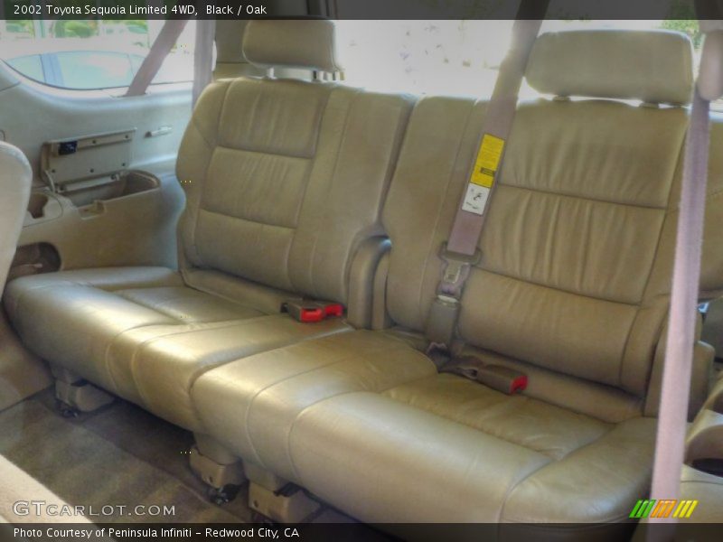 Black / Oak 2002 Toyota Sequoia Limited 4WD