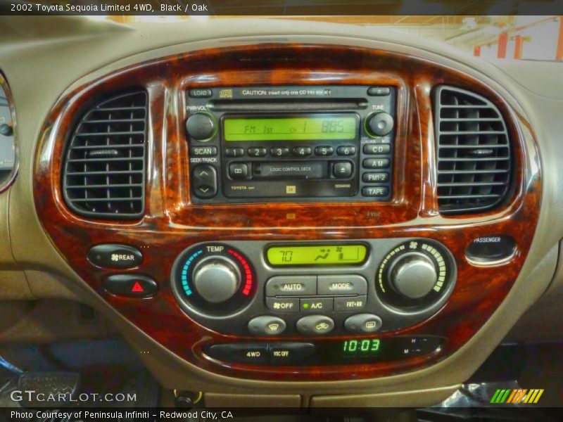 Black / Oak 2002 Toyota Sequoia Limited 4WD