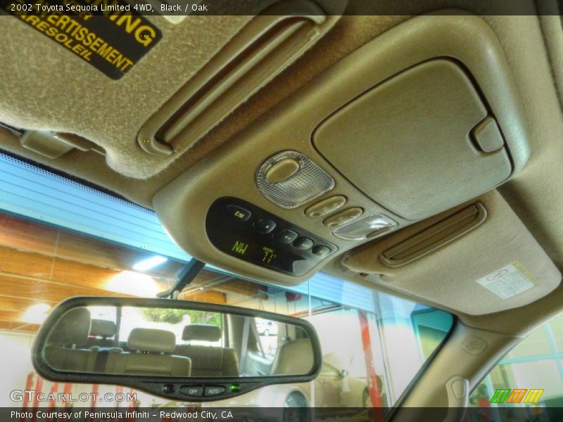 Black / Oak 2002 Toyota Sequoia Limited 4WD