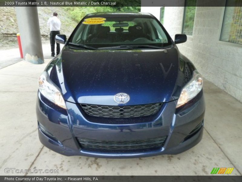 Nautical Blue Metallic / Dark Charcoal 2009 Toyota Matrix 1.8