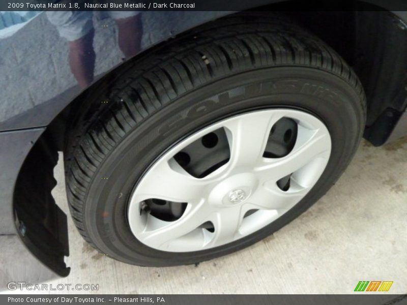 Nautical Blue Metallic / Dark Charcoal 2009 Toyota Matrix 1.8