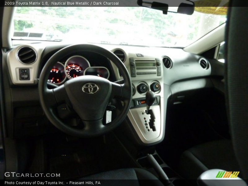 Nautical Blue Metallic / Dark Charcoal 2009 Toyota Matrix 1.8