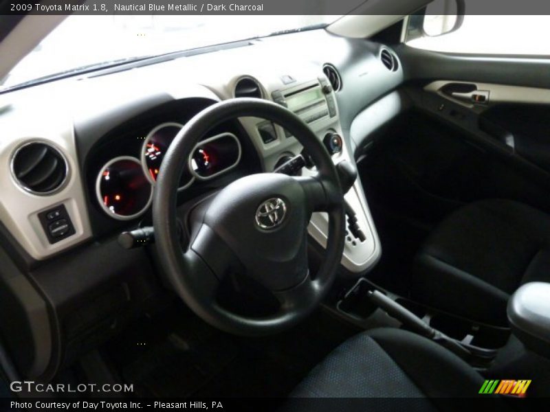 Nautical Blue Metallic / Dark Charcoal 2009 Toyota Matrix 1.8