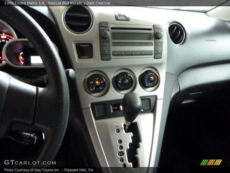 Nautical Blue Metallic / Dark Charcoal 2009 Toyota Matrix 1.8