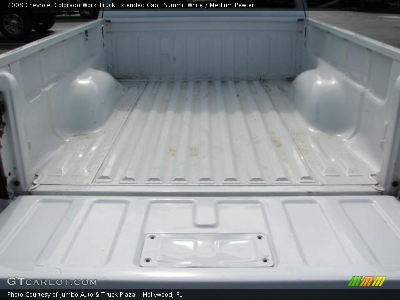 Summit White / Medium Pewter 2008 Chevrolet Colorado Work Truck Extended Cab