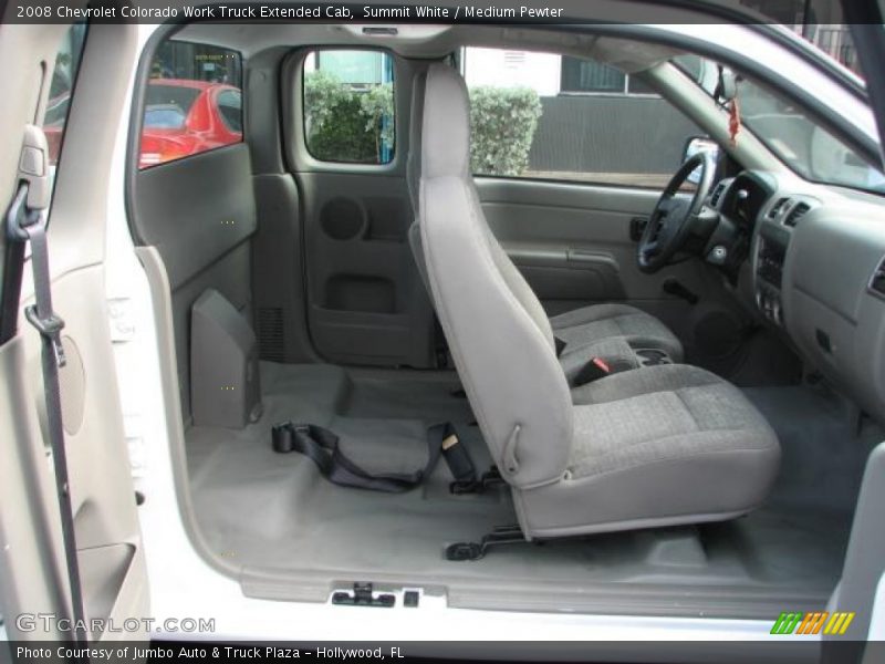 Summit White / Medium Pewter 2008 Chevrolet Colorado Work Truck Extended Cab