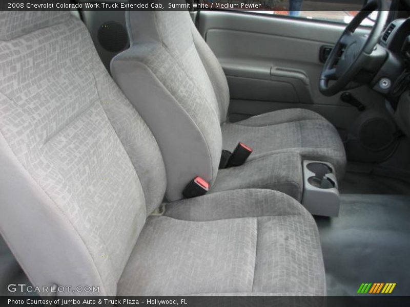 Summit White / Medium Pewter 2008 Chevrolet Colorado Work Truck Extended Cab