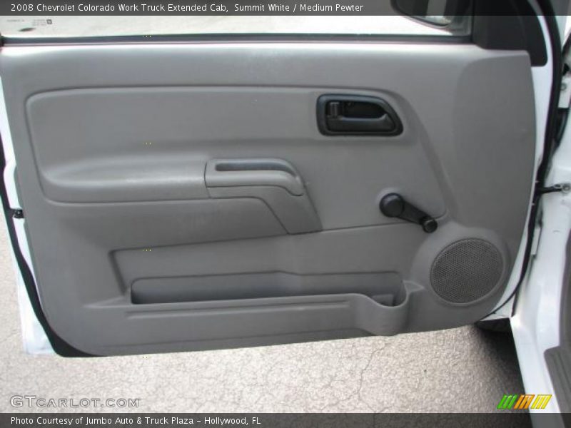 Summit White / Medium Pewter 2008 Chevrolet Colorado Work Truck Extended Cab
