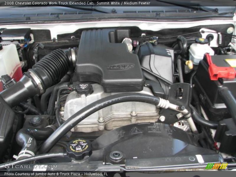 Summit White / Medium Pewter 2008 Chevrolet Colorado Work Truck Extended Cab