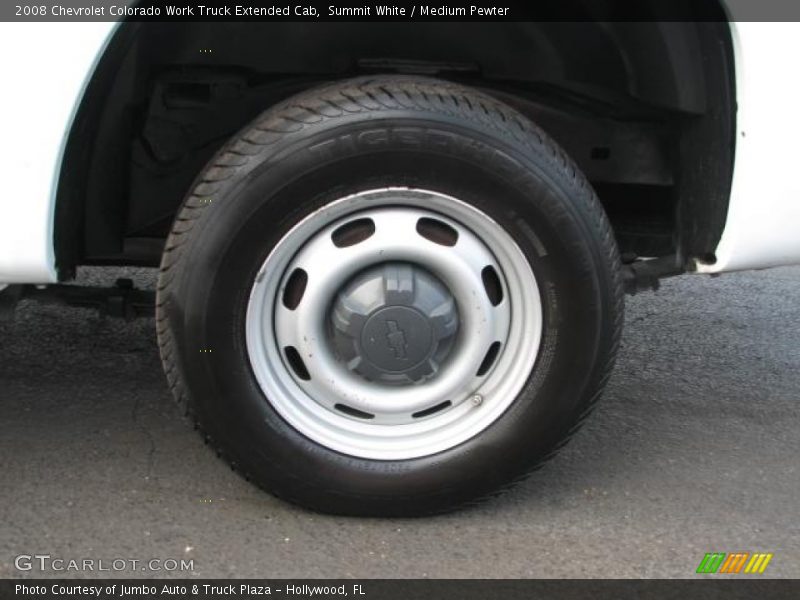 Summit White / Medium Pewter 2008 Chevrolet Colorado Work Truck Extended Cab