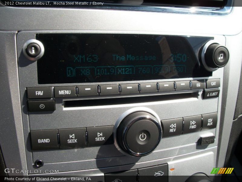 Controls of 2012 Malibu LT