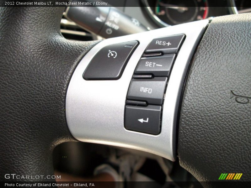 Controls of 2012 Malibu LT