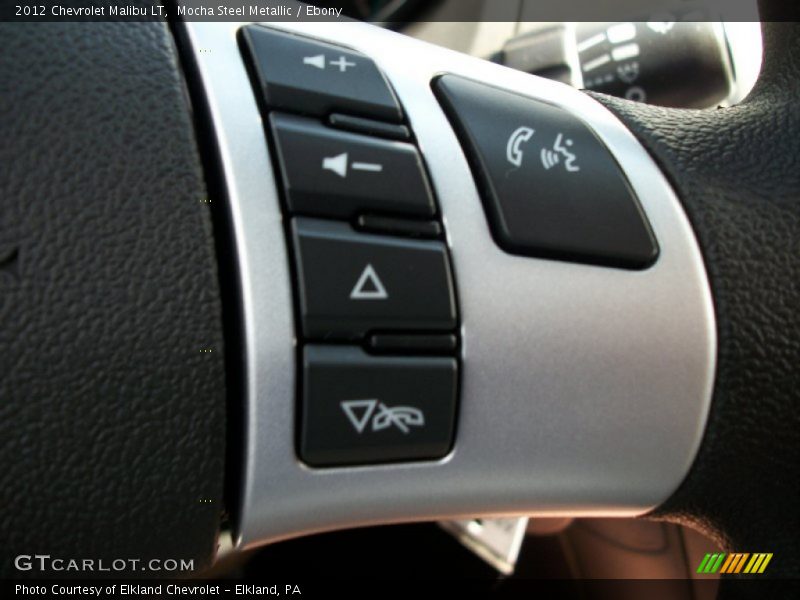 Controls of 2012 Malibu LT