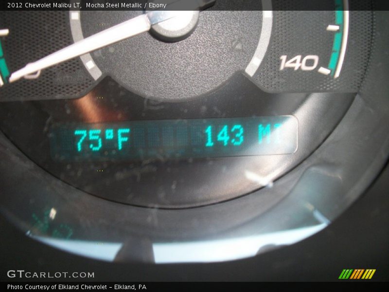 Mocha Steel Metallic / Ebony 2012 Chevrolet Malibu LT