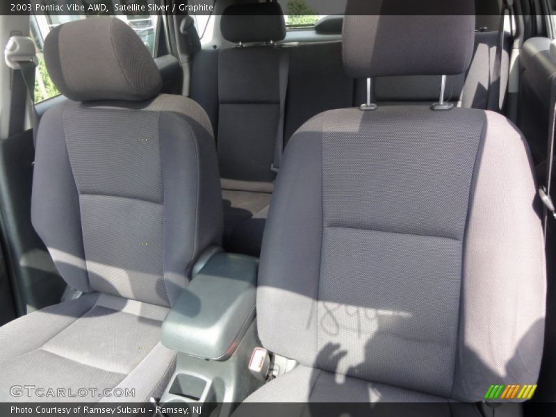 Satellite Silver / Graphite 2003 Pontiac Vibe AWD