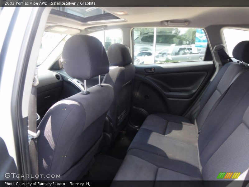 Satellite Silver / Graphite 2003 Pontiac Vibe AWD