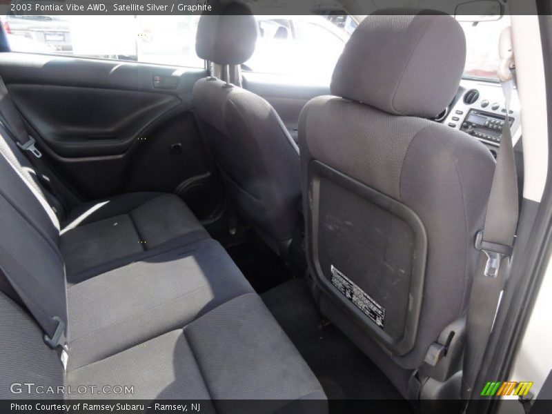 Satellite Silver / Graphite 2003 Pontiac Vibe AWD