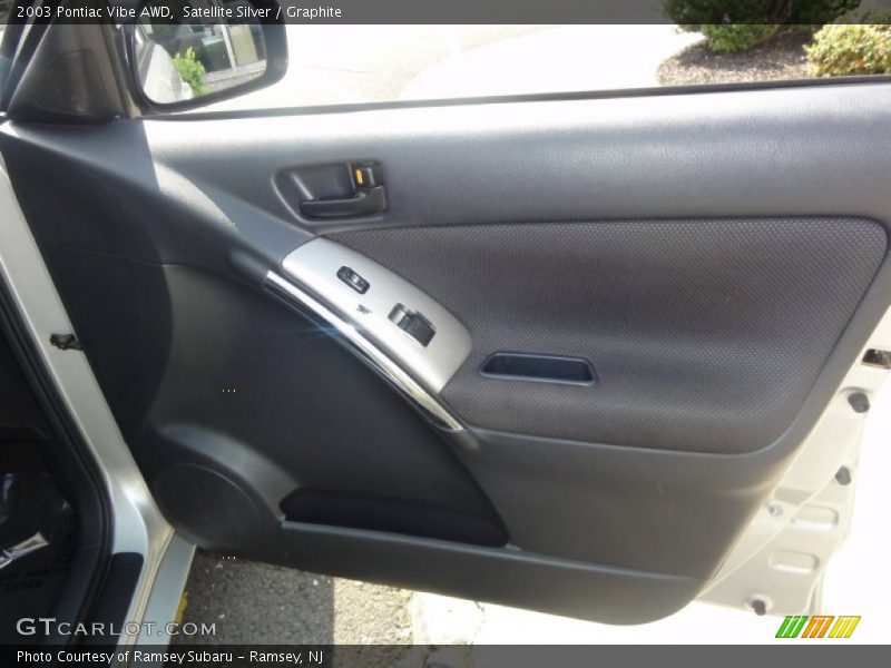 Satellite Silver / Graphite 2003 Pontiac Vibe AWD