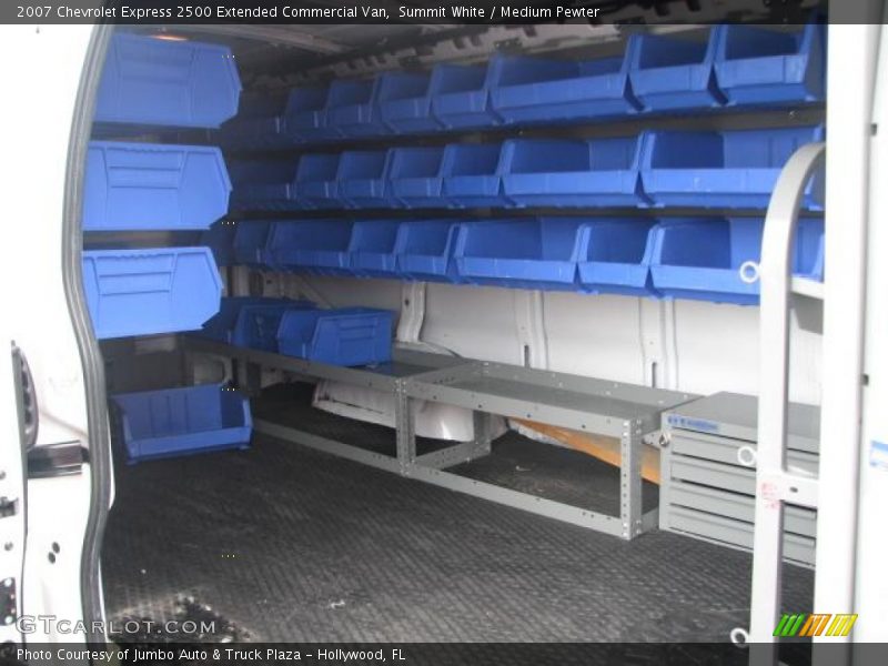 Summit White / Medium Pewter 2007 Chevrolet Express 2500 Extended Commercial Van