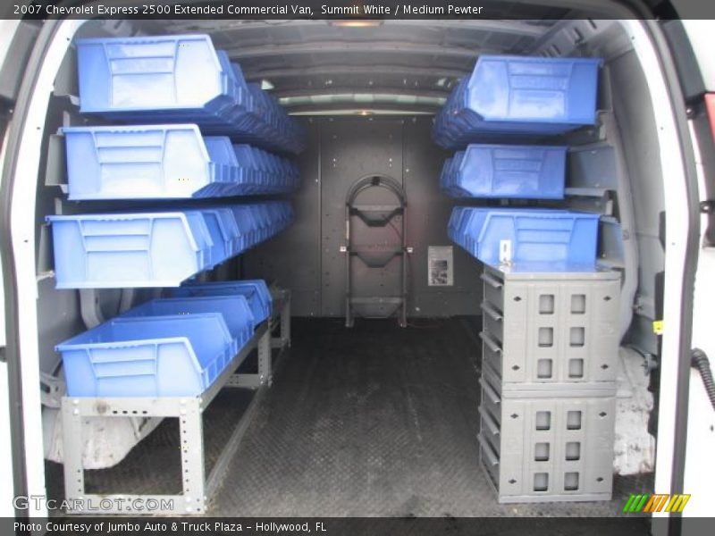 Summit White / Medium Pewter 2007 Chevrolet Express 2500 Extended Commercial Van