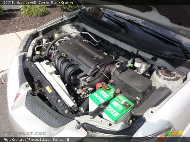 Satellite Silver / Graphite 2003 Pontiac Vibe AWD