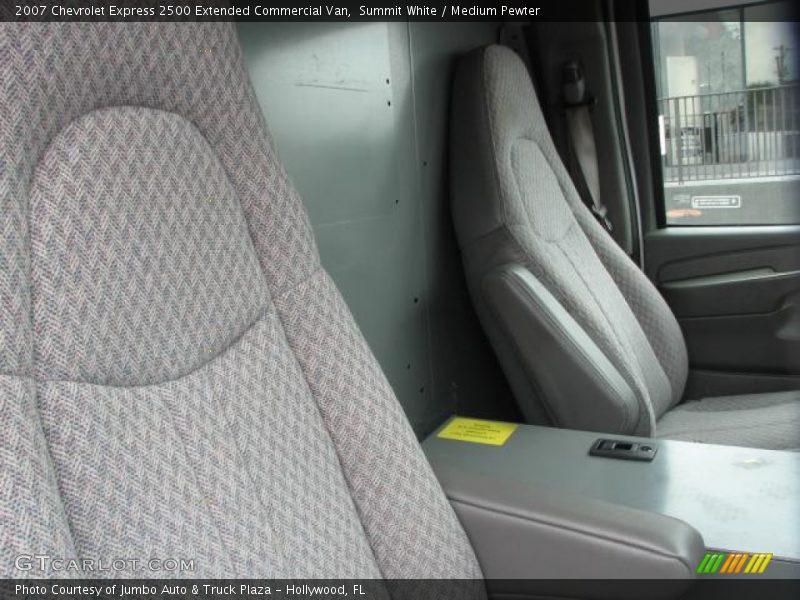 Summit White / Medium Pewter 2007 Chevrolet Express 2500 Extended Commercial Van