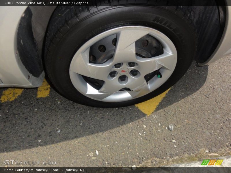 Satellite Silver / Graphite 2003 Pontiac Vibe AWD