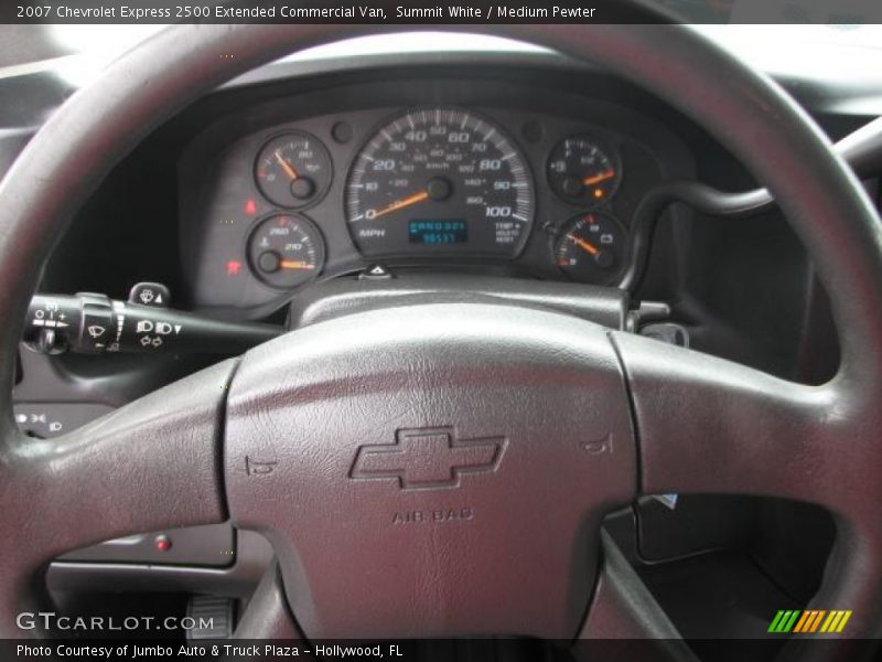 Summit White / Medium Pewter 2007 Chevrolet Express 2500 Extended Commercial Van