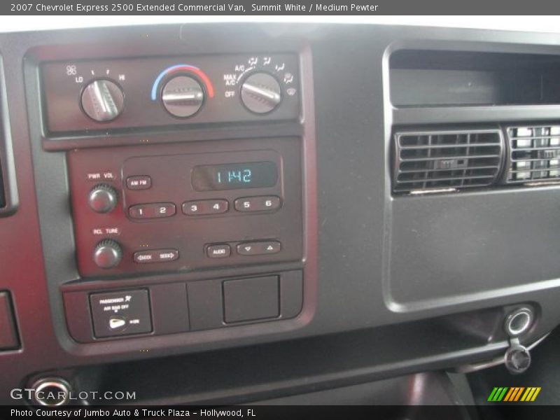 Summit White / Medium Pewter 2007 Chevrolet Express 2500 Extended Commercial Van
