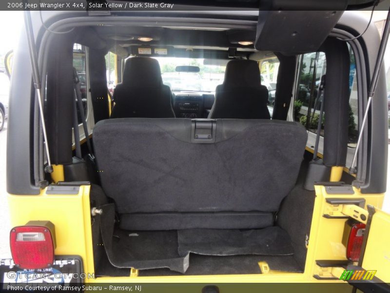 Solar Yellow / Dark Slate Gray 2006 Jeep Wrangler X 4x4