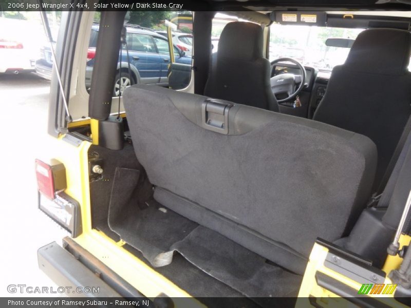 Solar Yellow / Dark Slate Gray 2006 Jeep Wrangler X 4x4