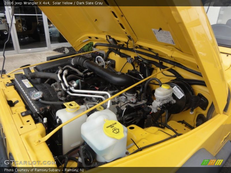 Solar Yellow / Dark Slate Gray 2006 Jeep Wrangler X 4x4
