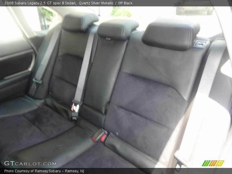 Quartz Silver Metallic / Off Black 2008 Subaru Legacy 2.5 GT spec.B Sedan