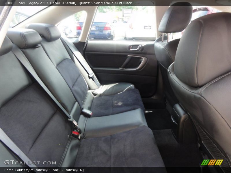 Quartz Silver Metallic / Off Black 2008 Subaru Legacy 2.5 GT spec.B Sedan