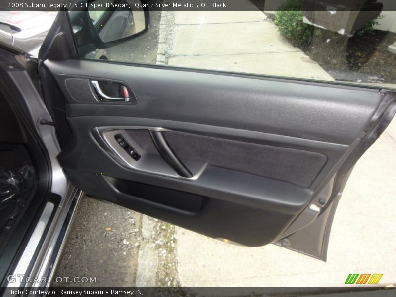 Door Panel of 2008 Legacy 2.5 GT spec.B Sedan