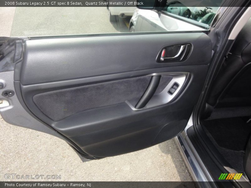 Door Panel of 2008 Legacy 2.5 GT spec.B Sedan