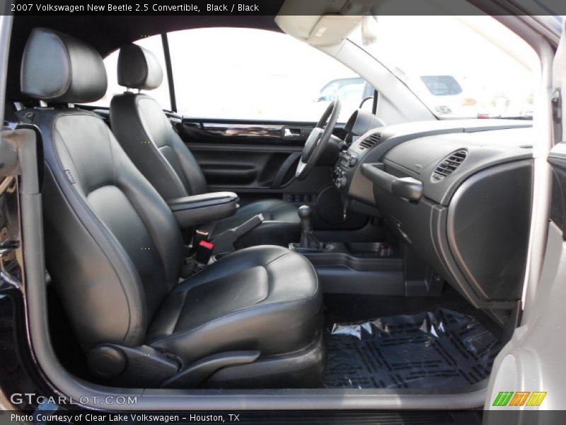 Black / Black 2007 Volkswagen New Beetle 2.5 Convertible