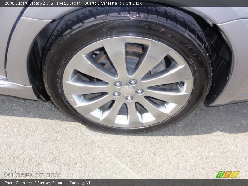  2008 Legacy 2.5 GT spec.B Sedan Wheel