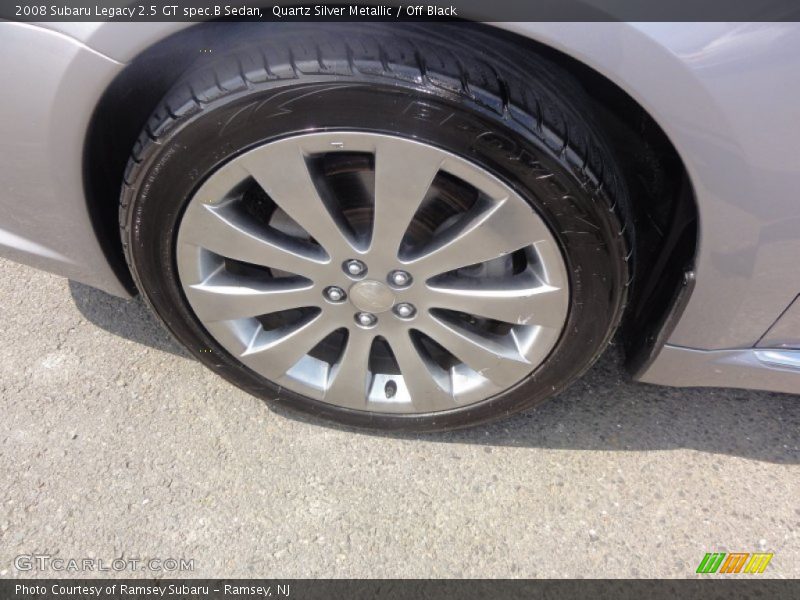  2008 Legacy 2.5 GT spec.B Sedan Wheel