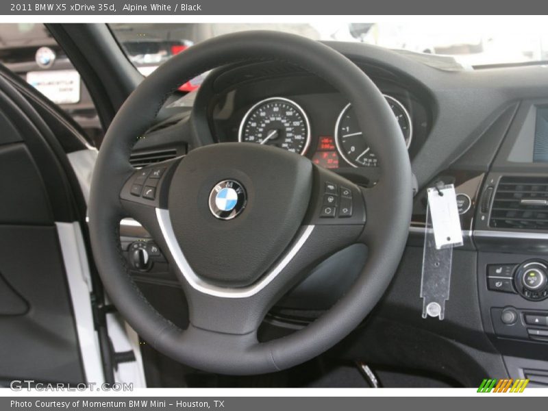 Alpine White / Black 2011 BMW X5 xDrive 35d