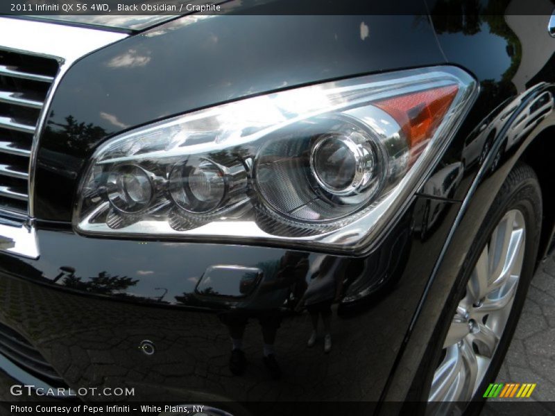 Black Obsidian / Graphite 2011 Infiniti QX 56 4WD
