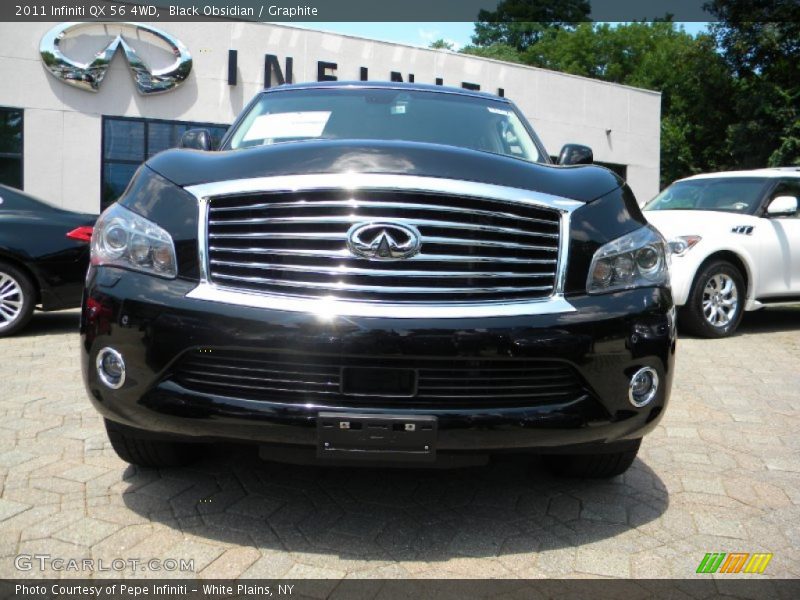 Black Obsidian / Graphite 2011 Infiniti QX 56 4WD