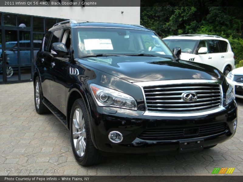 Black Obsidian / Graphite 2011 Infiniti QX 56 4WD