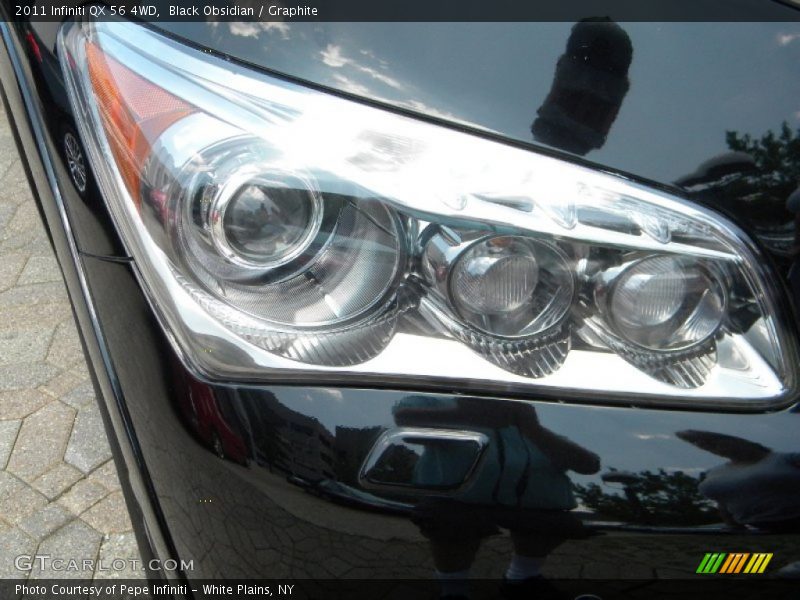 Black Obsidian / Graphite 2011 Infiniti QX 56 4WD